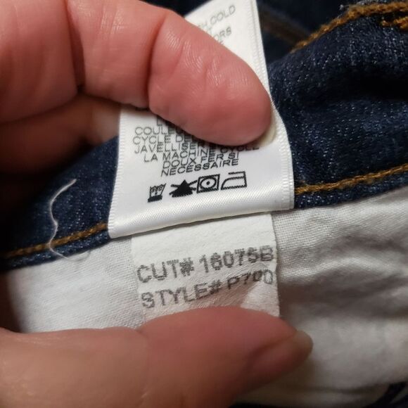 NYDJ Not your Daughters Flare jeans size 8p made in usa - Picture 5 of 13